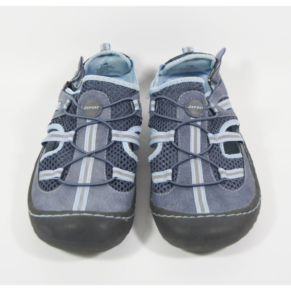 J Sport Jambu Bleeker Blue Pull On Fisherman Hiking Walking Sandals Sz 7.5M - Picture 2 of 7
